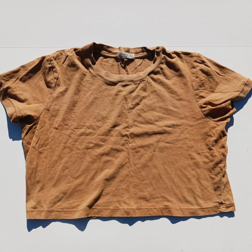 Cotton On Size M Brown Women's Crop Tops